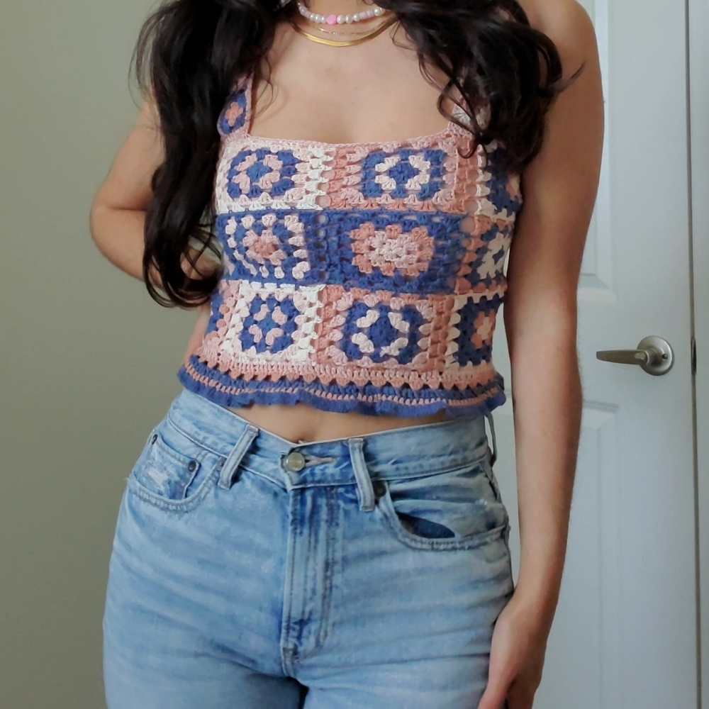 Crochet tank top